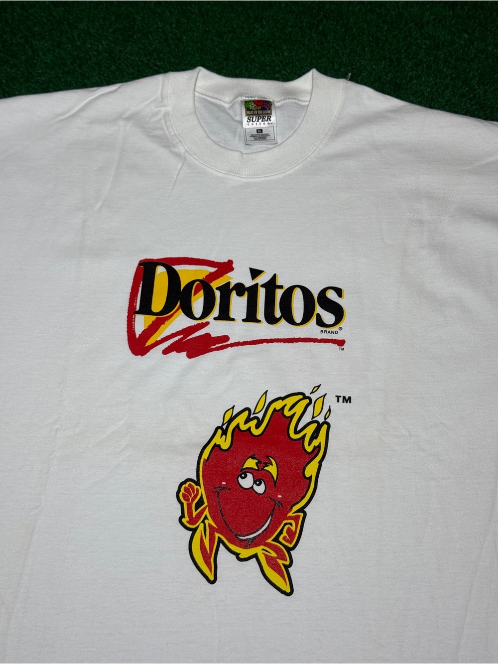 Doritos Vintage Nacho Cheese Chip 90s Promo Snack XL Never Worn T Shirt - Picture 2 of 7